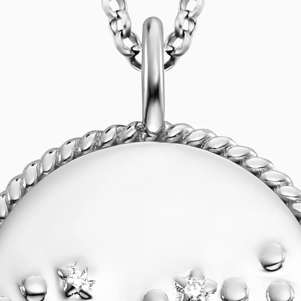 Halskette 925er Silber Skorpion mit Kraftstein Roter Jaspis und Zirkonia sold by Engelsrufer product image thumbnail 5