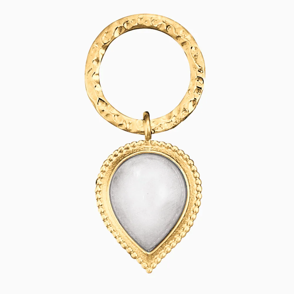 Ohrstecker 925er Silber Pure Moon Gold mit Mondstein sold by Engelsrufer product image thumbnail 3