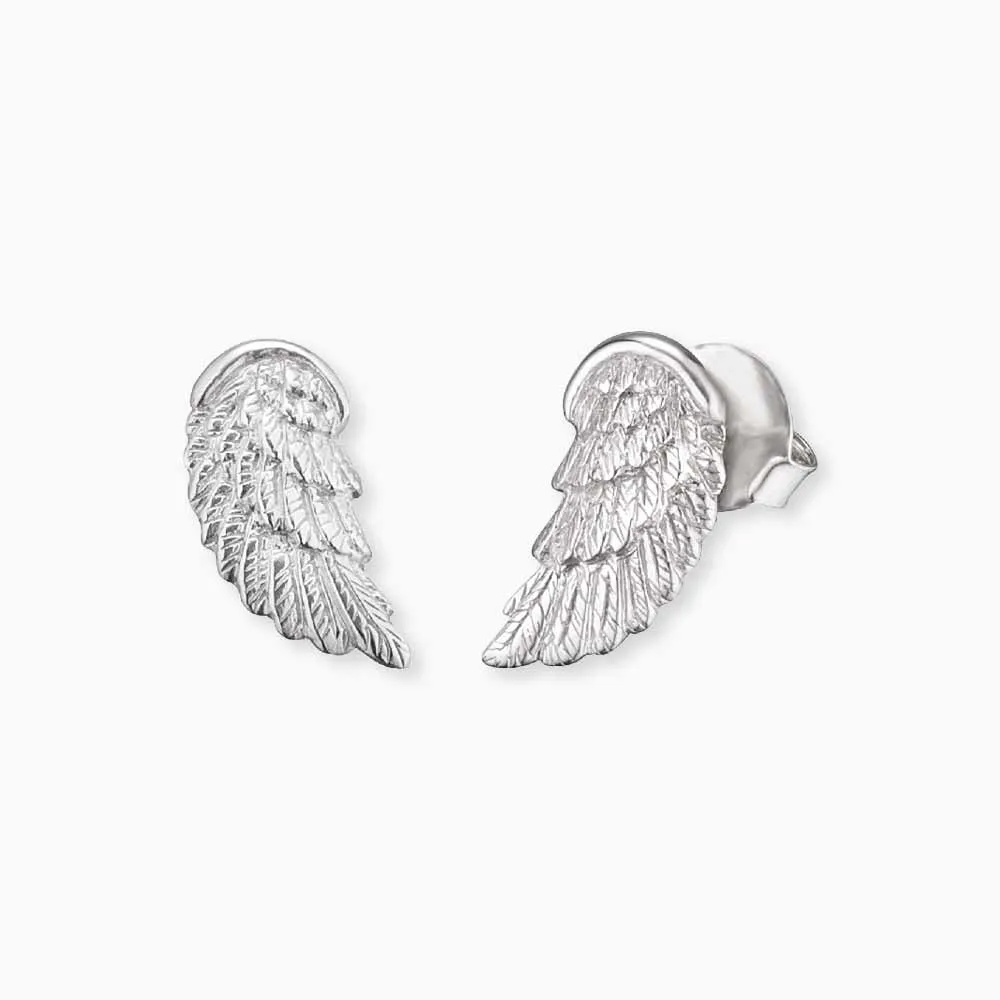 Engelsrufer Damen-Ohrstecker Flügel silber sold by Engelsrufer