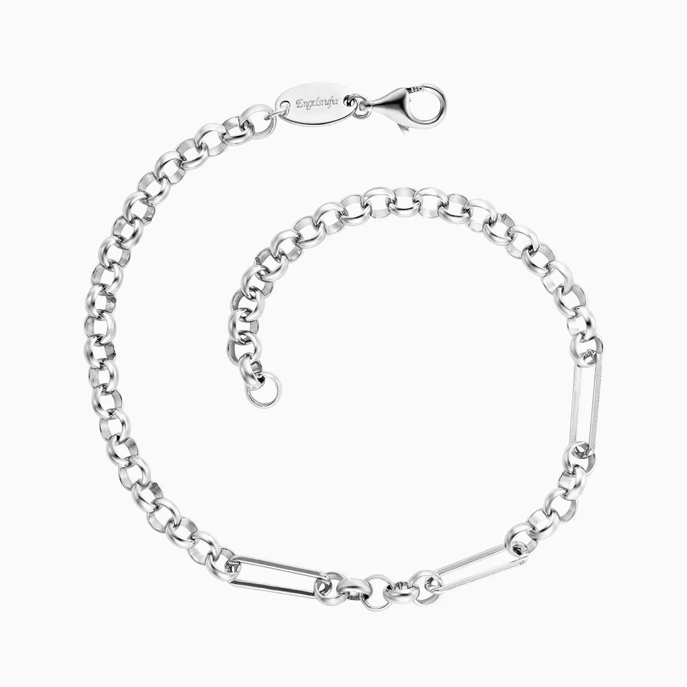 Engelsrufer Damen Anker Armband für Charm Silber Mix sold by Engelsrufer
