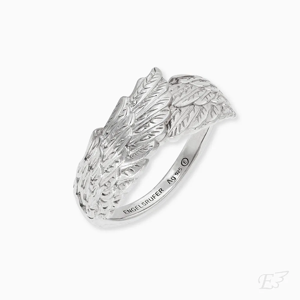 Ring 925er Silber Flügel Größenverstellbarer sold by Engelsrufer product image thumbnail 3