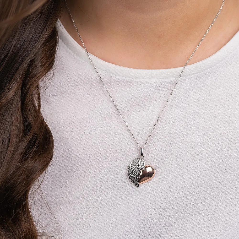 Anhänger 925er Silber Herzflügel Bicolor sold by Engelsrufer product image thumbnail 2