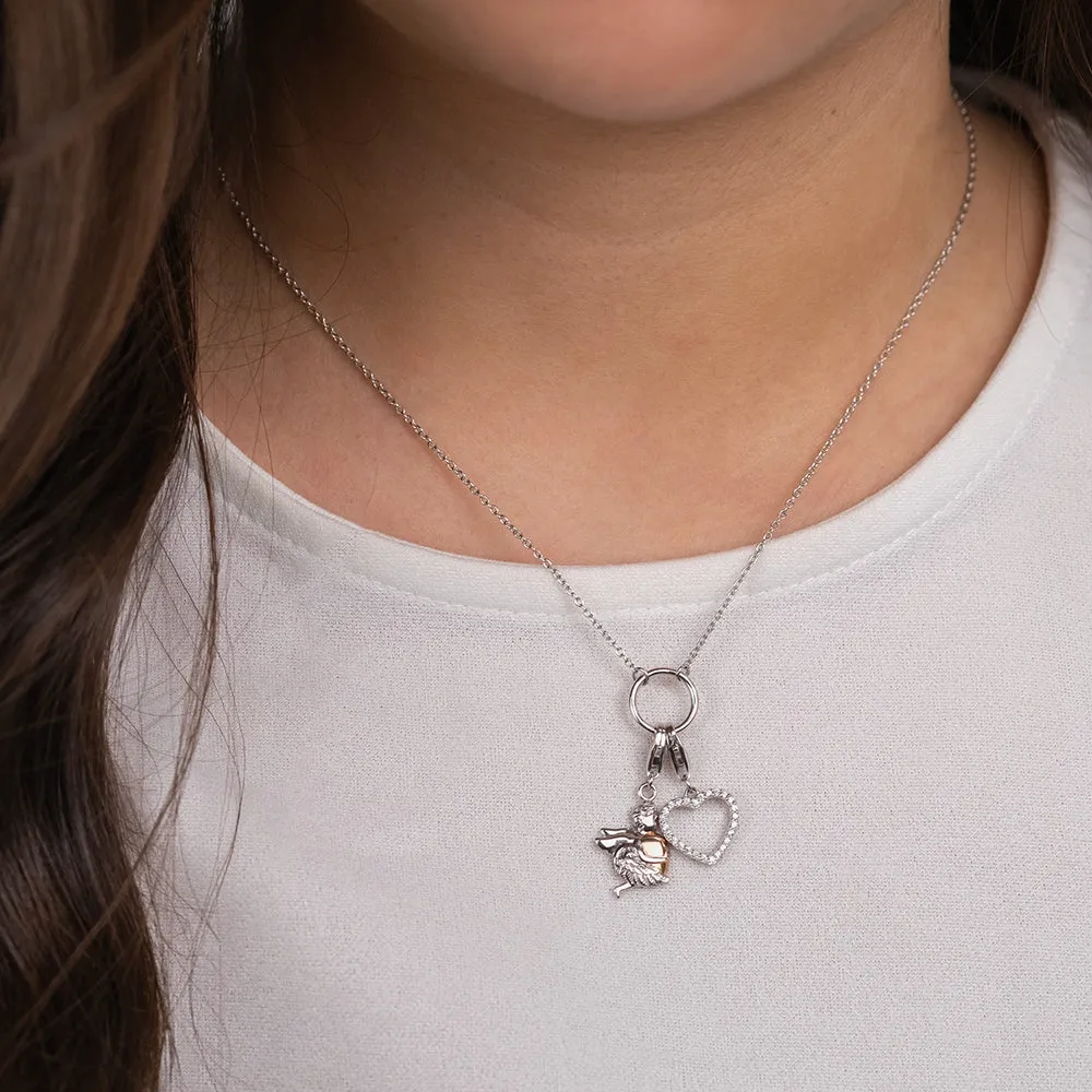 Charm 925er Silber Herzflügel Bicolor sold by Engelsrufer product image thumbnail 2