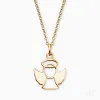 Engelsrufer Mädchen-Kinderkette in gold mit Haloangel sold by Engelsrufer