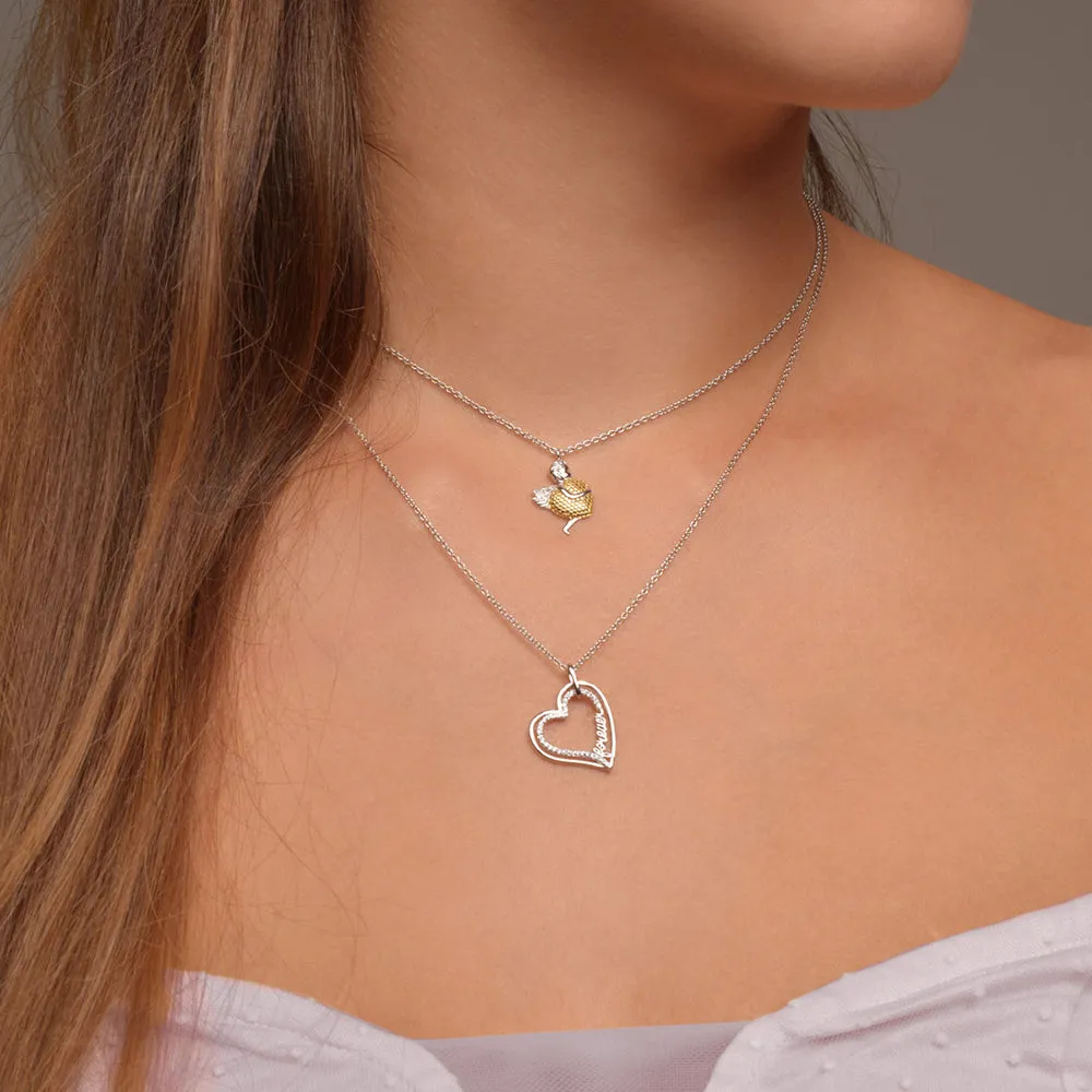 Halskette 925er Silber Forever mit Zirkonia sold by Engelsrufer product image thumbnail 3