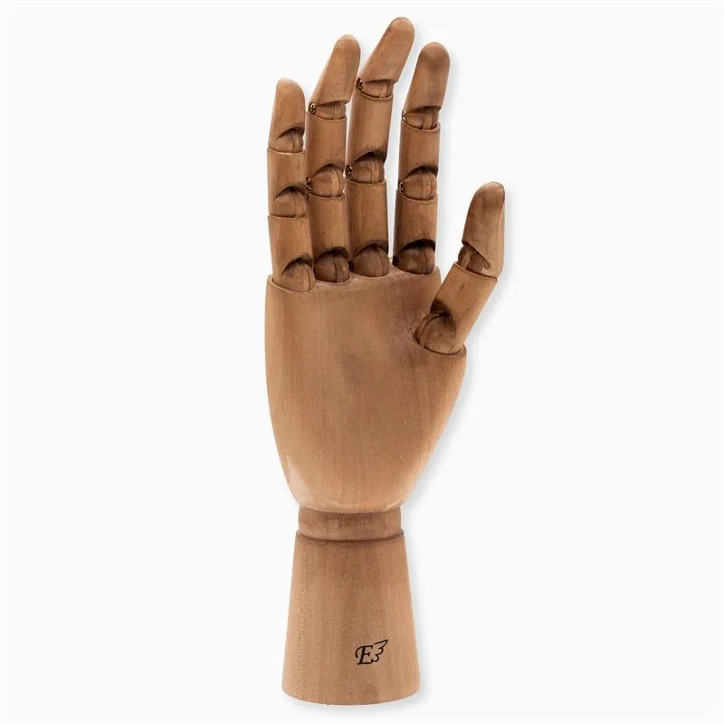 Deko-Hand aus Holz – Schmuckhalter für Ringe & Accessoires sold by Engelsrufer