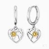 Schmuckset Aloha: Herz Creolen und Halskette sold by Engelsrufer