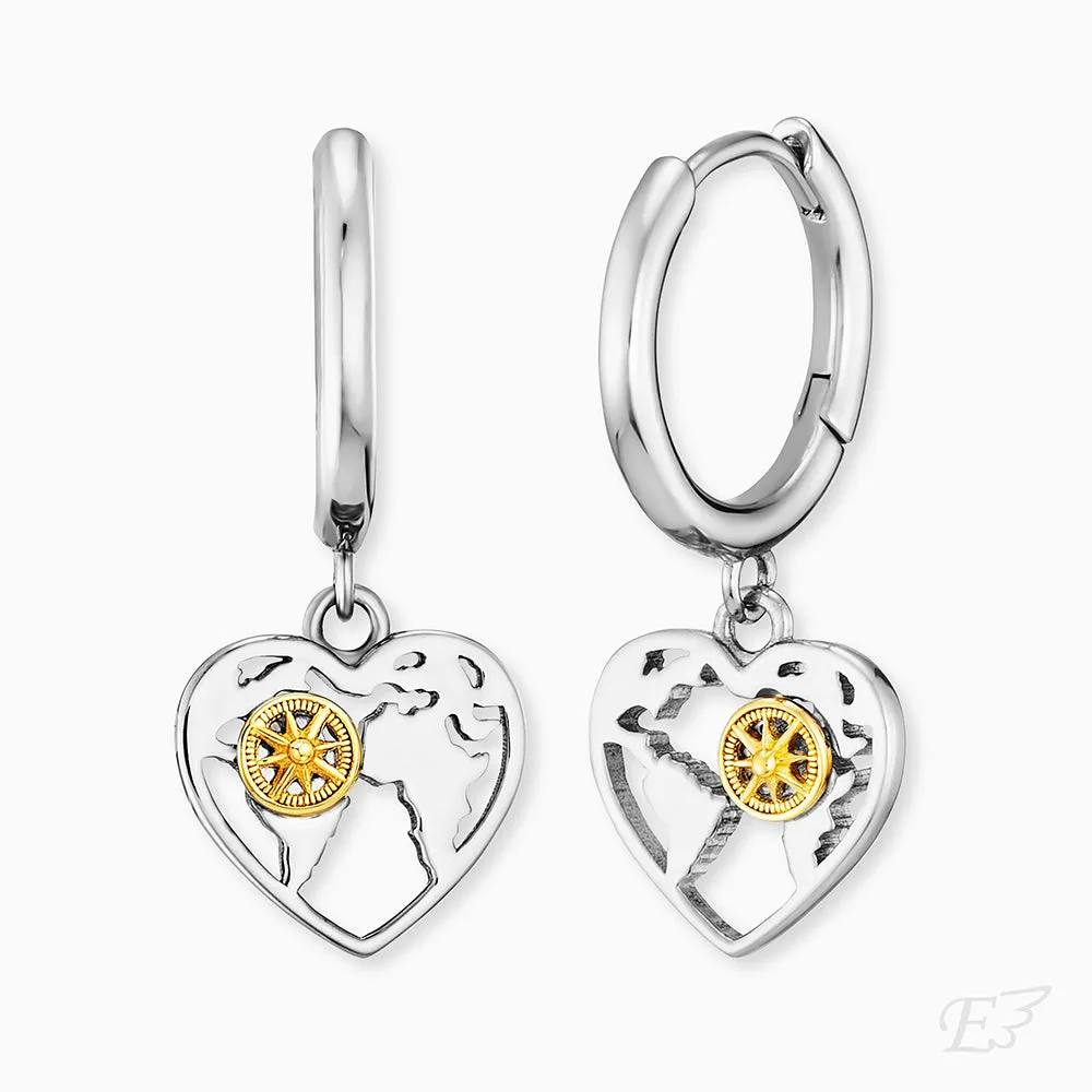 Schmuckset Aloha: Herz Creolen und Halskette sold by Engelsrufer product image thumbnail 2