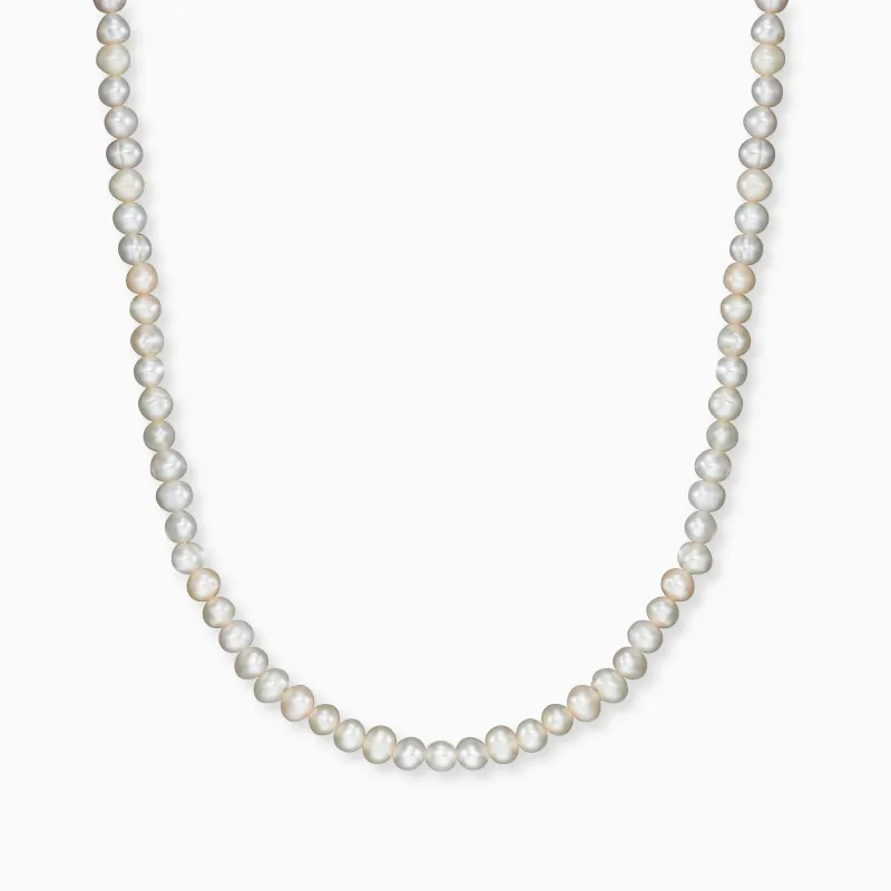Halskette 925er Silber mit Süßwasserperlen 40 cm sold by Engelsrufer