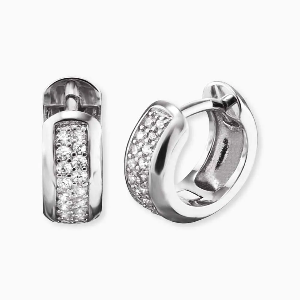 Creole 925er Silber mit Zirkonia sold by Engelsrufer