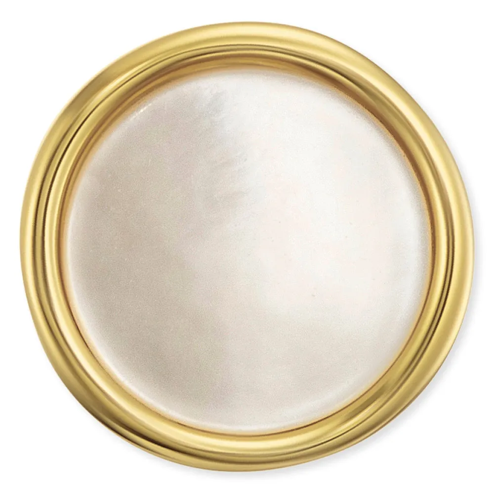 Ohrstecker 925er Silber Gold mit Muschelkern sold by Engelsrufer product image thumbnail 2