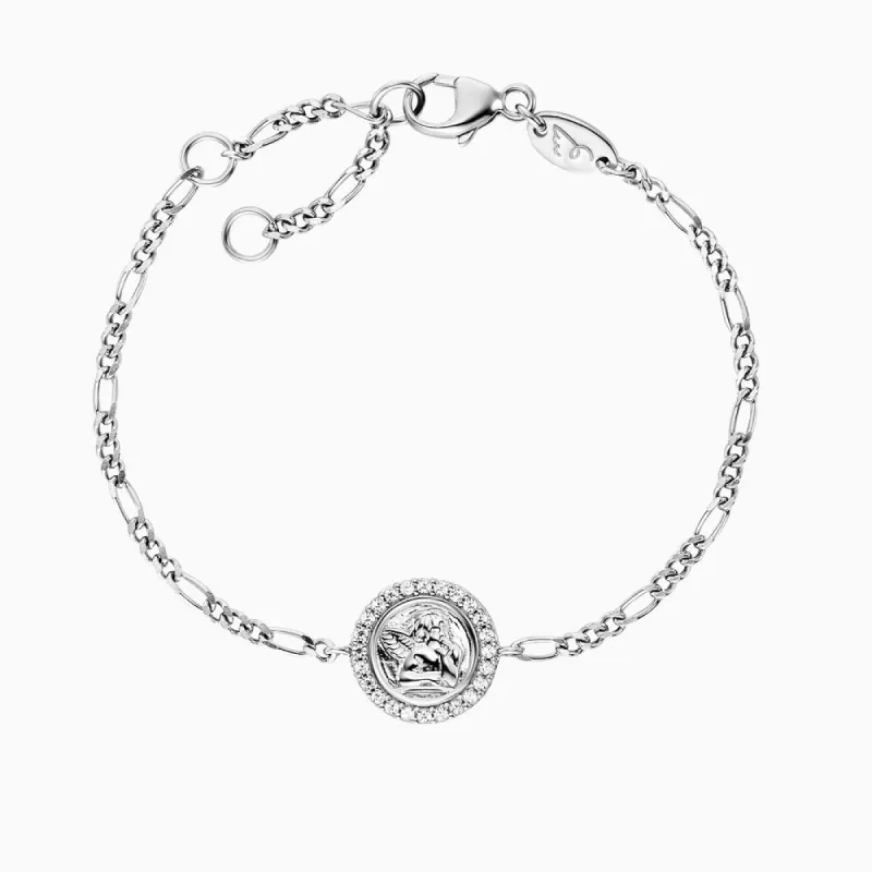 Kinder Armband 925er Silber Angeli mit Zirkonia sold by Engelsrufer
