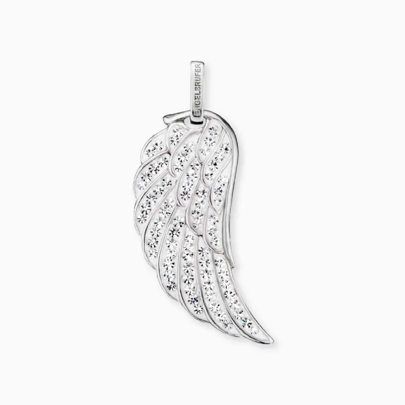 Anhänger 925er Silber Flügel mit Kristallen sold by Engelsrufer