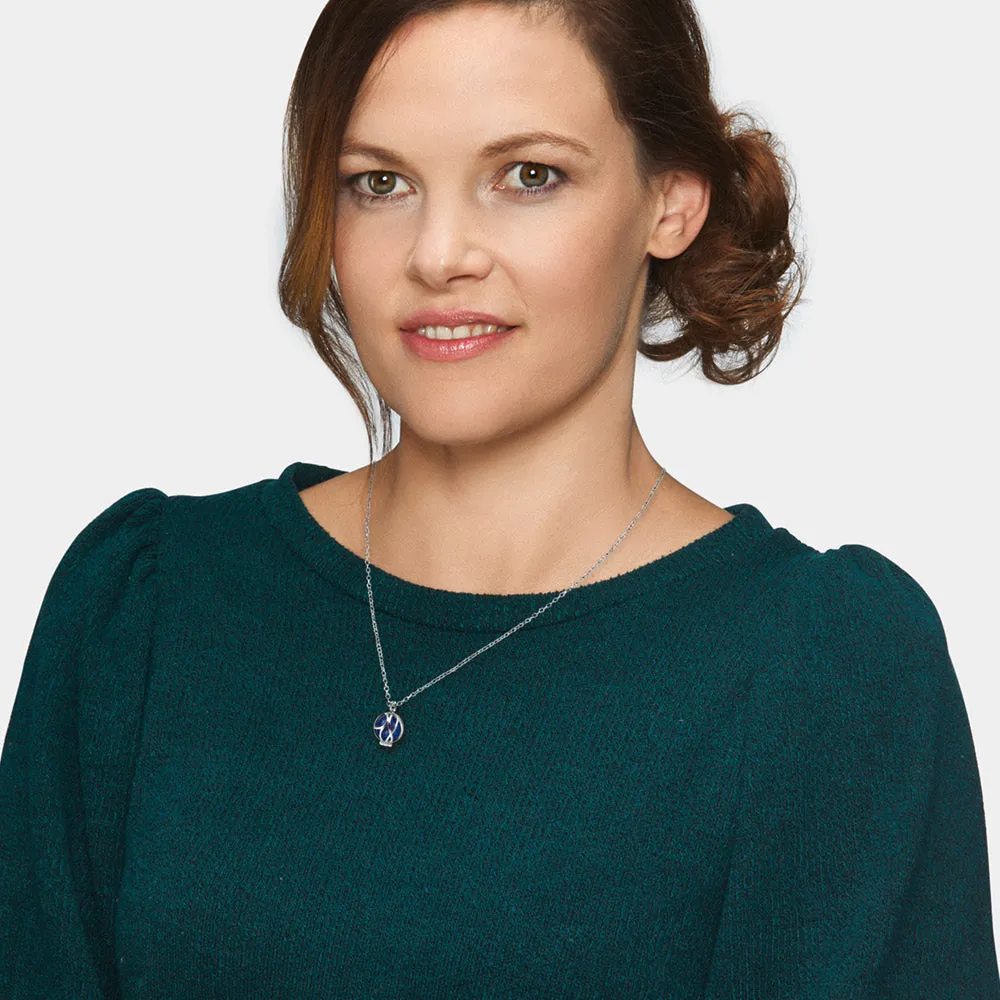 Halskette 925er Silber Paradise mit Kraftstein Lapislazuli sold by Engelsrufer product image thumbnail 4