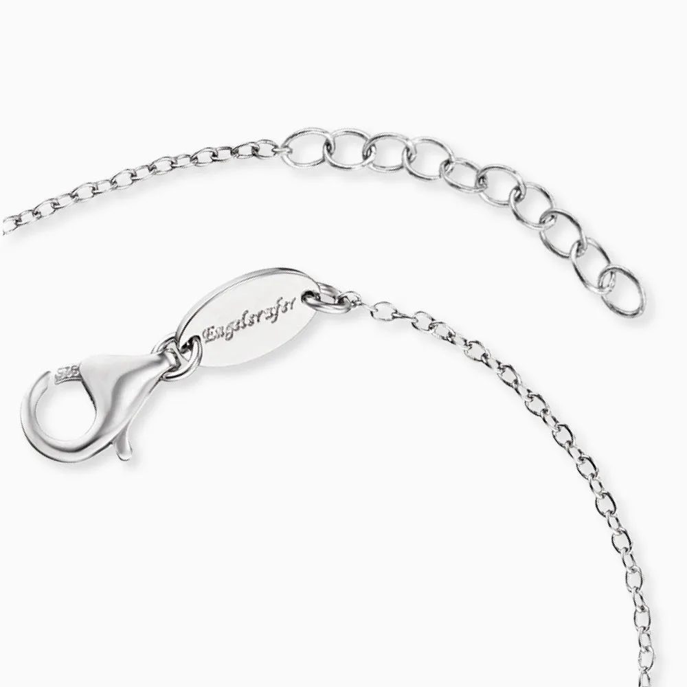 Armband 925er Silber Herzflügel Bicolor mit Zirkonia sold by Engelsrufer product image thumbnail 3