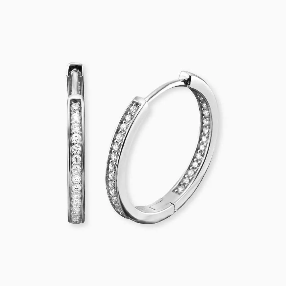 Creole 925er Silber Klassisch mit Zirkonia sold by Engelsrufer