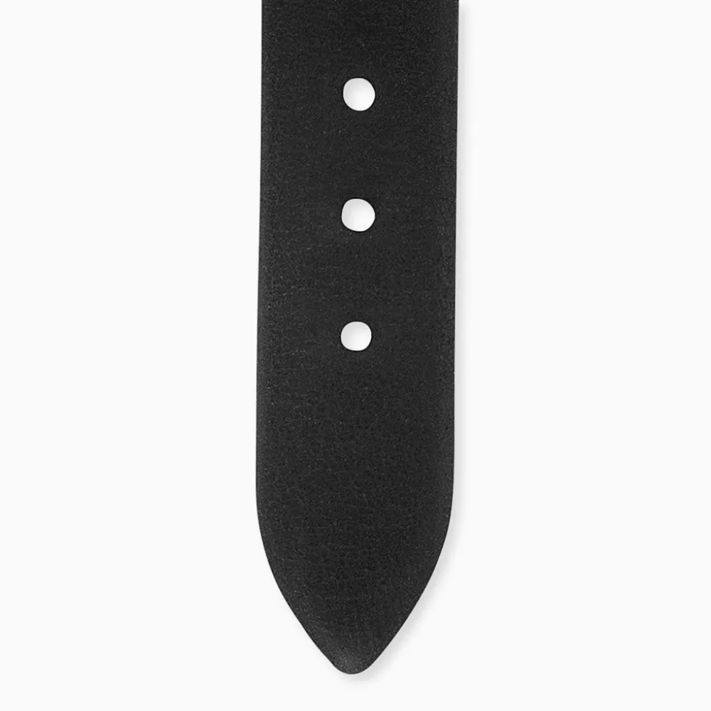 Lederarmband Schwarz für Uhren mit Edelstahl Verschluss Gold 14 mm sold by Engelsrufer product image thumbnail 2