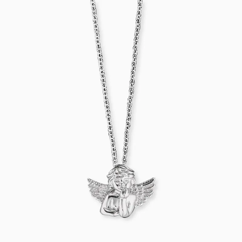 Engelsrufer Mädchen-Kinderkette Silber Schutzengel Anhänger sold by Engelsrufer