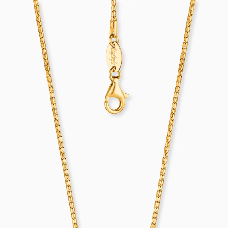 Koreanerkette 925er Silber Gold sold by Engelsrufer