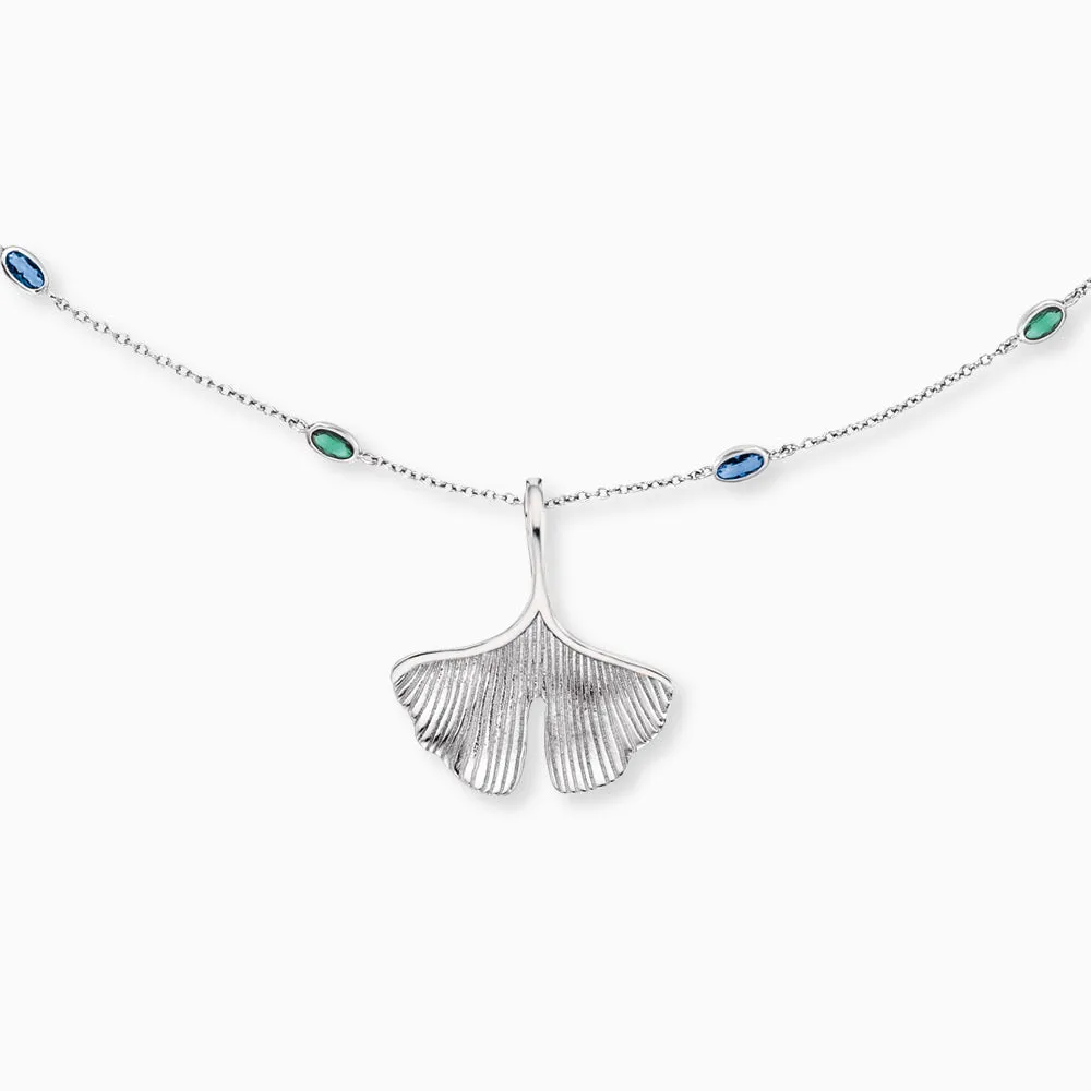 Halskette 925er Silber Joy Nature mit Zirkonia Multicolor 80 cm sold by Engelsrufer product image thumbnail 2