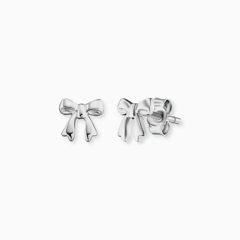 Kinder Ohrstecker 925er Silber Schleifen sold by Engelsrufer