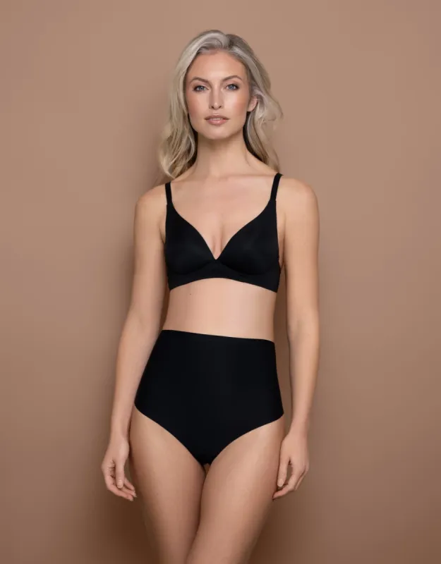 Bye Bra Sculpting Mid Waist Thong sold by Envie Lingerie