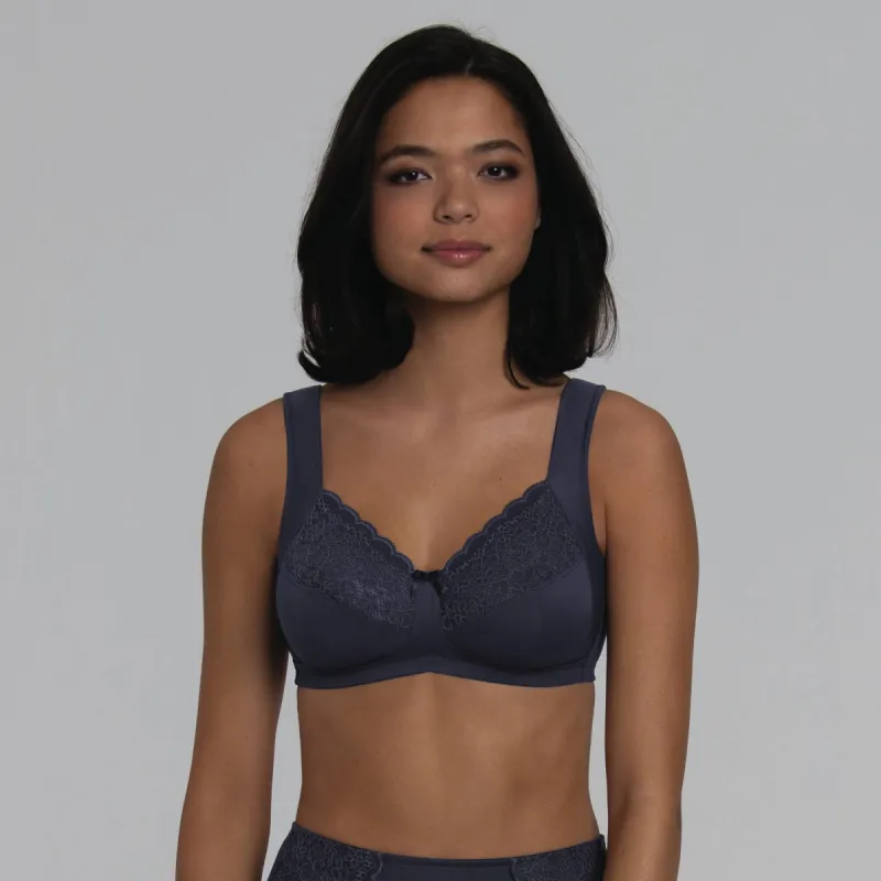 Anita Havanna Support Bra Shadow Blue sold by Envie Lingerie