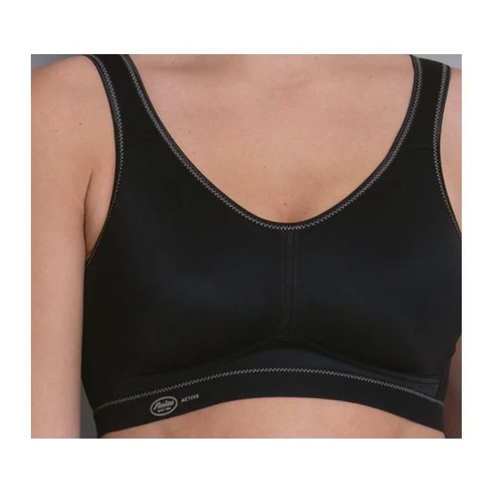 Anita Active Light & Firm Sports Bra (Black) sold by Envie Lingerie product image thumbnail 3