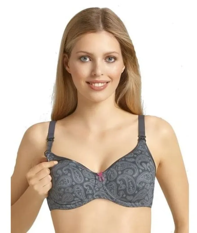 Anita Underwired Nursing Bra (Paisley) sold by Envie Lingerie