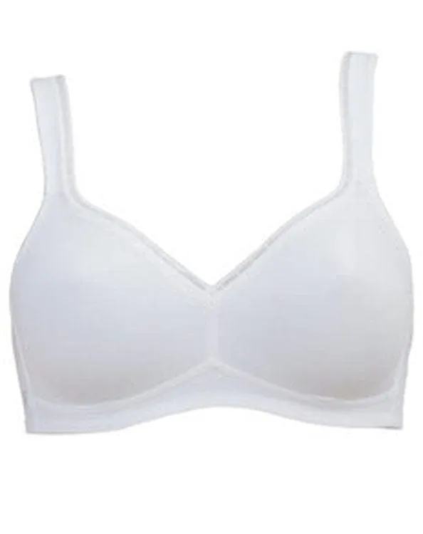 Anita Rosa Faia Twin Firm Soft Bra (White) sold by Envie Lingerie product image thumbnail 4