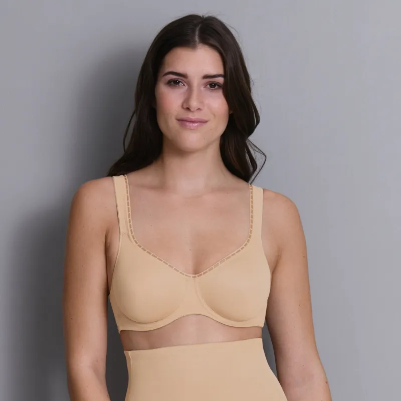 Anita Rosa Faia Twin Firm Underwired Bra (Deep Sand) sold by Envie Lingerie