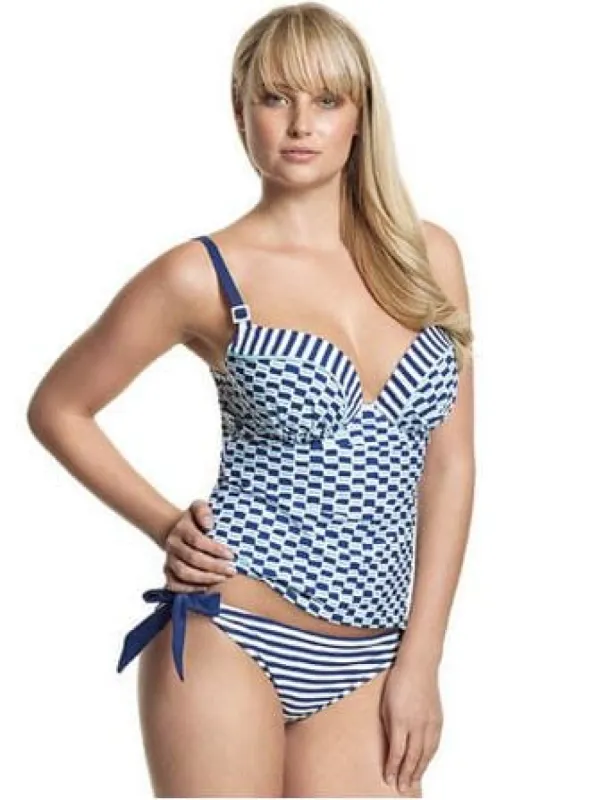 Cleo Lucille Underwired Tankini Top sold by Envie Lingerie