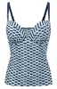 Cleo Lucille Underwired Tankini Top sold by Envie Lingerie