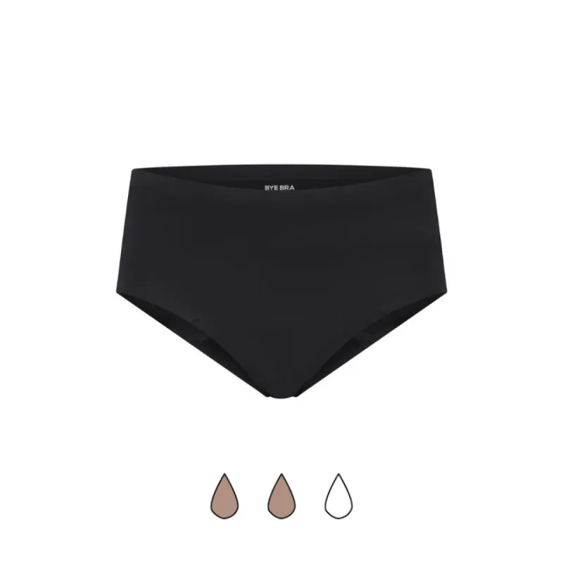 Bye Bra Period Hipster – Leak-Proof Underwear for Medium Flow | Reusable, Odour-Free & Eco-Friendly sold by Envie Lingerie