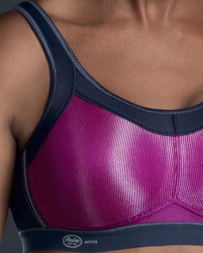 Anita Active Momentum Sports Bra (Fushia) sold by Envie Lingerie product image thumbnail 2
