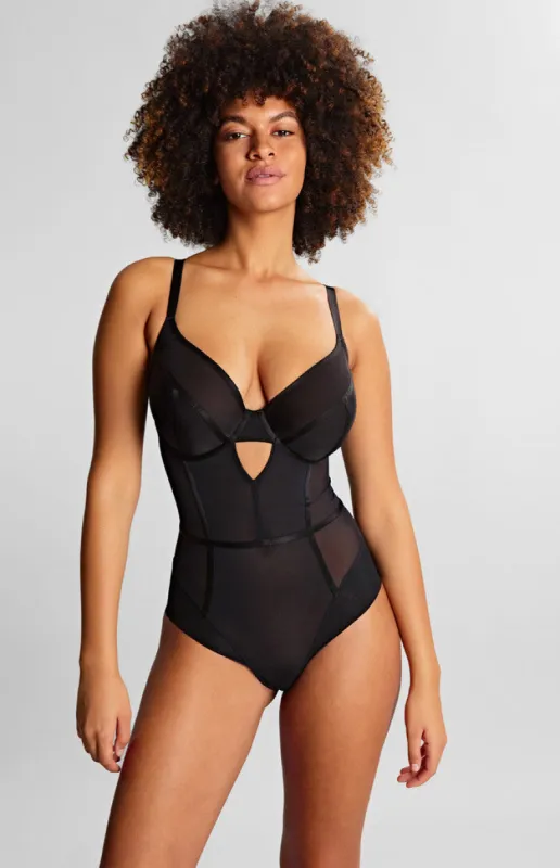 Panache Tango Essence Plunge Bodysuit sold by Envie Lingerie