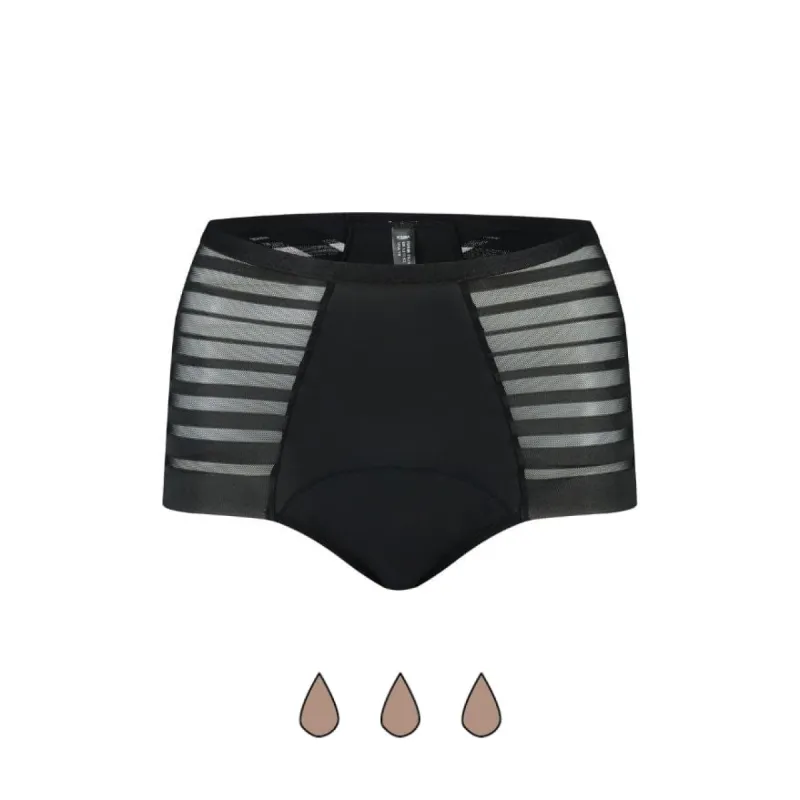 Bye Bra Period Pants Lace – Leak-Proof Underwear for High Flow | Elegant, Reusable & Eco-Friendly sold by Envie Lingerie