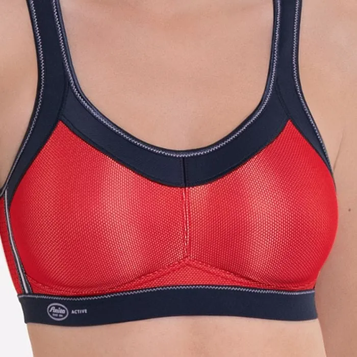 Anita Active Momentum Sports Bra (Red/Blue Iris) sold by Envie Lingerie product image thumbnail 2