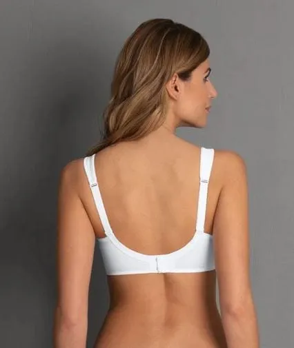 Anita Twin Underwire Bra in White | Rosa Faia Everyday Comfort sold by Envie Lingerie product image thumbnail 2