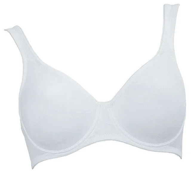 Anita Twin Underwire Bra in White | Rosa Faia Everyday Comfort sold by Envie Lingerie product image thumbnail 3