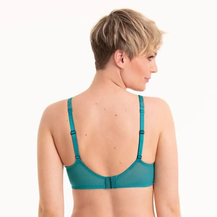 Anita Rosa Faia Fleur Underwired Bra Light Emerald sold by Envie Lingerie product image thumbnail 5