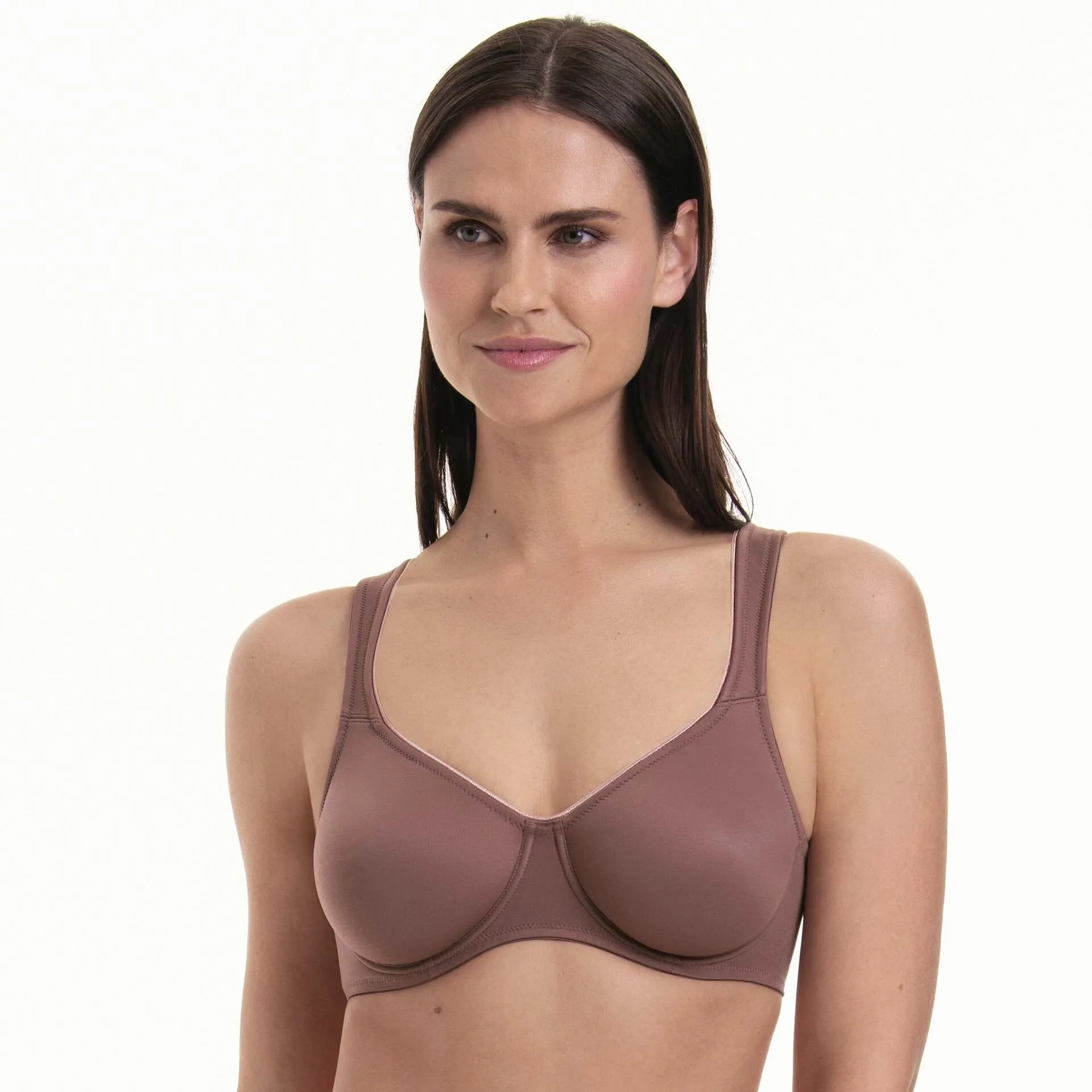 Anita Twin Underwire Bra in Berry | Rosa Faia Everyday Comfort sold by Envie Lingerie product image thumbnail 2