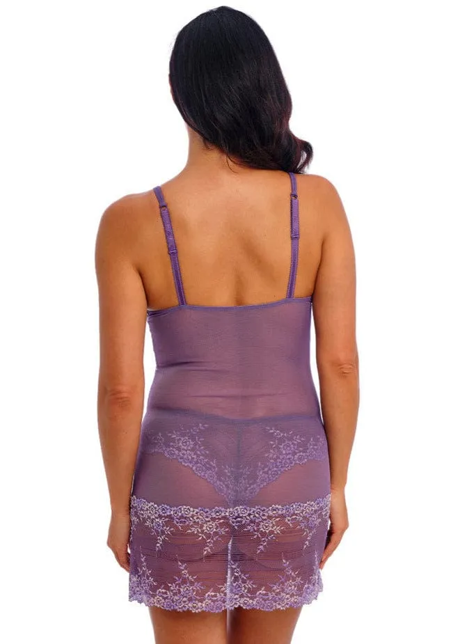 Wacoal Embrace Lace Chemise in Keepsake/Lilac sold by Envie Lingerie product image thumbnail 2