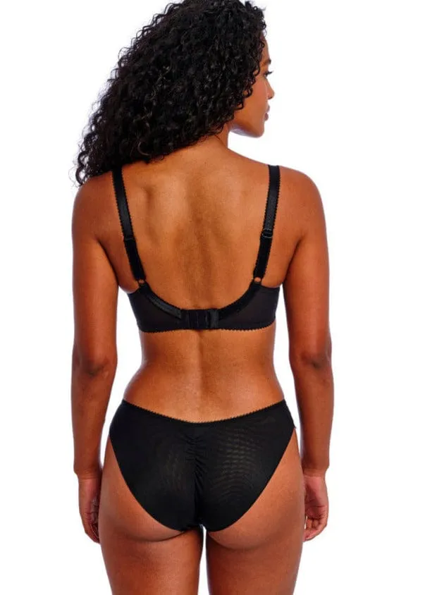 Freya Loveland Bombshell Black Brief | Luxury Art Deco Lingerie sold by Envie Lingerie product image thumbnail 2
