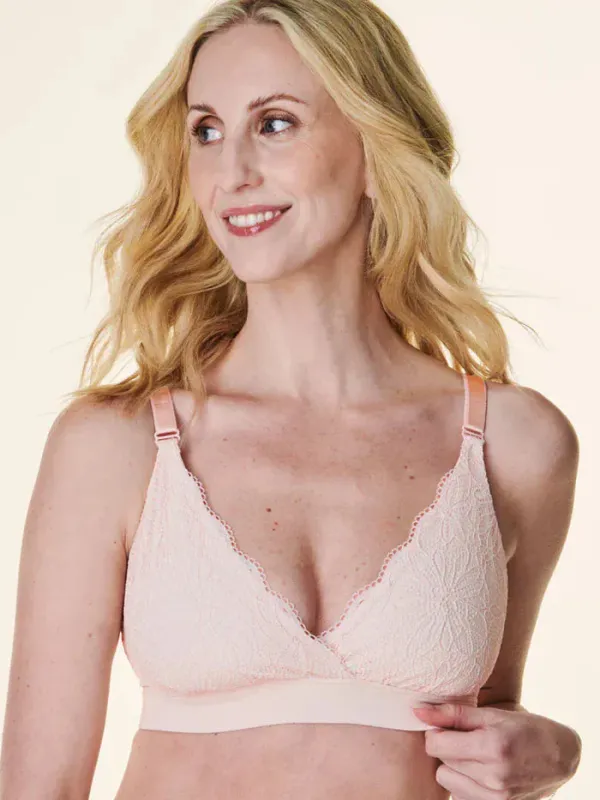 Bravado Lace Bralette | Wireless, Unpadded Lace Bralette for Everyday Comfort – Envie Lingerie sold by Envie Lingerie