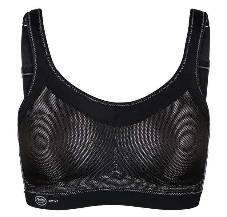 Anita Active Momentum Sports Bra (Black) sold by Envie Lingerie product image thumbnail 4