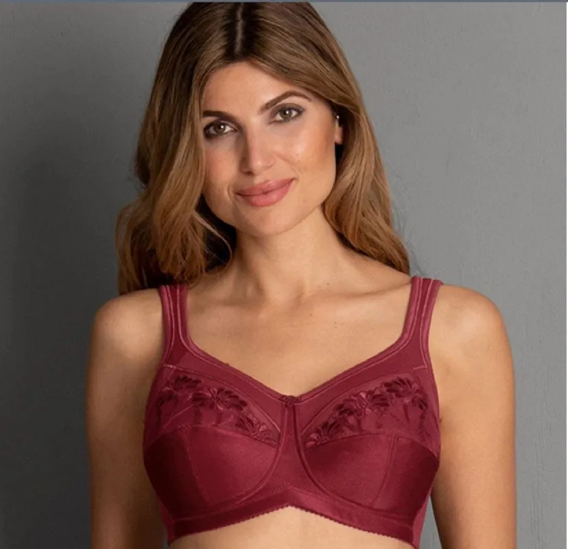 Anita Comfort Safina non wired Bra with Comfort Straps (Kir Royal) sold by Envie Lingerie