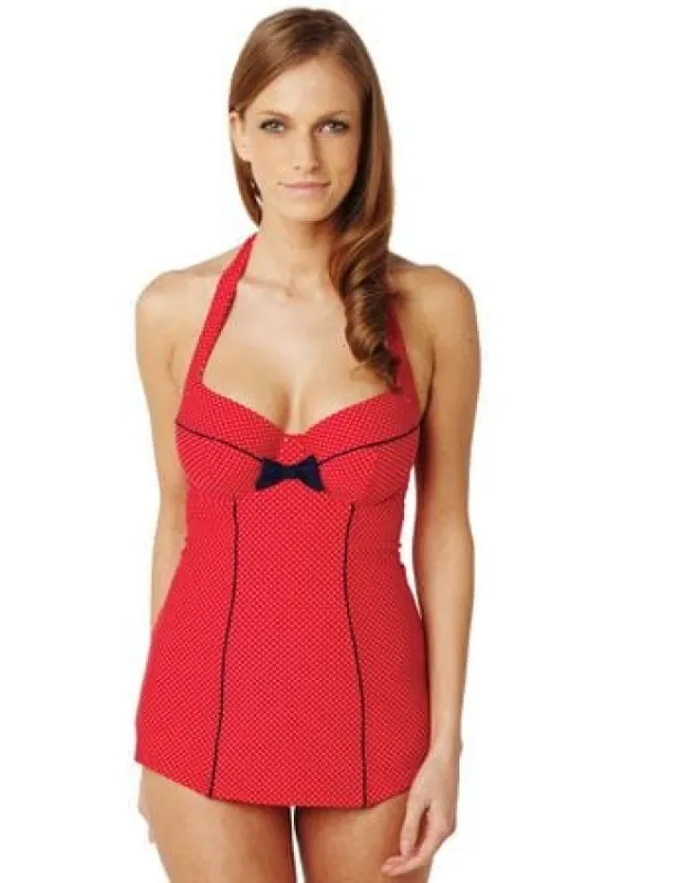 Panache Britt Halterneck Underwired Swimsuit sold by Envie Lingerie