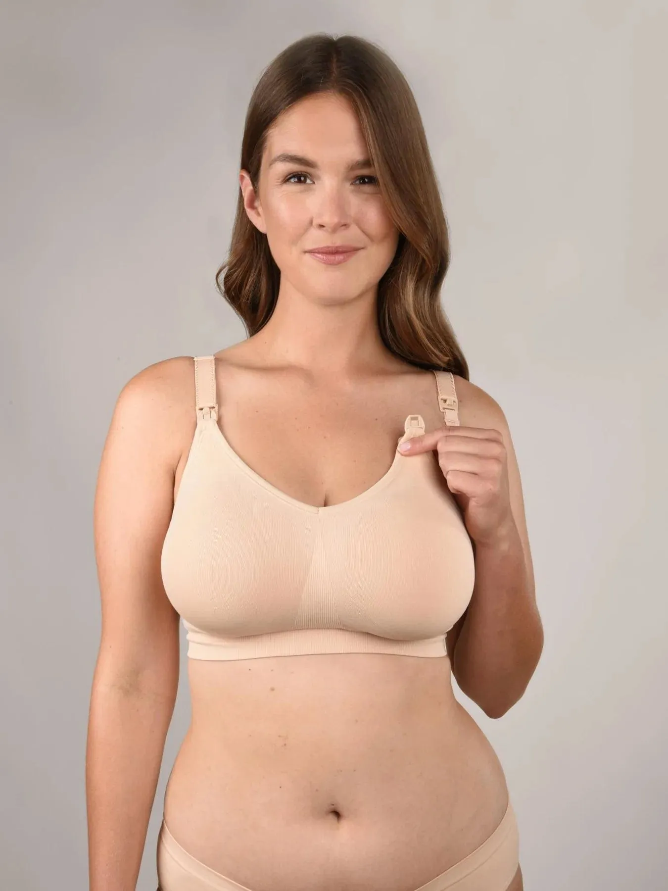 Bravado Body Silk Seamless Nursing Bra - Natural sold by Envie Lingerie product image thumbnail 3