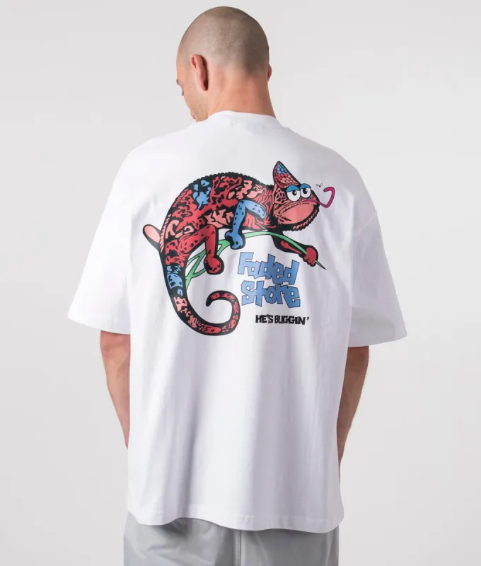 Relaxed Fit Chameleon T-Shirt made by EQVVS